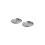 HAY - Outdoor Market Assiette S, acier inoxydable (lot de 2)