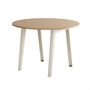 TipToe - NEW MODERN Table de salle à manger Ø 110 cm, chêne / cream white