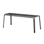 & Tradition - Thorvald SC112 Banc de jardin, 125 x 46 cm, warm black