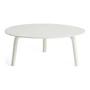 HAY - Bella Table basse Ø 80 cm / H 32 cm, blanc