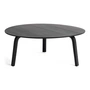 HAY - Bella Table basse Ø 80 cm / H 32 cm, noir