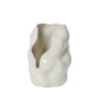 Broste Copenhagen - Hekla Bougeoir Ø 18,6 x H 24 cm, white cream, glossy