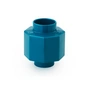 Normann Copenhagen - Deko Object Vase Hexagon, bleu pétrole