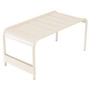 Fermob - Luxembourg table basse large / banc de jardin, beige latté