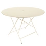 Fermob - Bistro Table pliante Ø 117 cm, beige latte