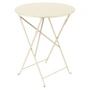 Fermob - Bistro Table pliante Ø 60 cm, beige latté
