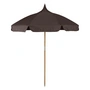 Ferm Living - Lull Parasol, Ø 200 cm, dark chocolate