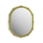 & klevering - Chunk Miroir, ovale / vert