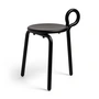 & klevering - Lasso Tabouret, noir