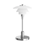 Louis Poulsen - PH 1/1 Lampe de bureau portable à LED rechargeable, chromé brillant