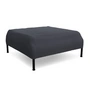 HOUE - AVON Cover pour ottoman, noir, hydrofuge