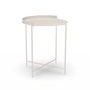 HOUE - EDGE Table d'appoint Ø46, muted white