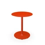 HOUE - Pico Table de jardin, Ø 64 cm, piétement rond, cayenne