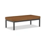 HOUE - LEVEL - LEVEL 2 Table d'appoint, 81 x 40 cm, bambou / gris foncé
