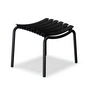 HOUE - ReCLIPS Outdoor Tabouret de pied, noir