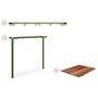 HOUE - AVANTI Infinity Set 2, frêne thermique / vert olive