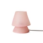 HKliving - Glassfiber lampe de table, H28 cm, rose