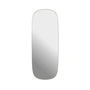 Muuto - Framed Mirror , grand, jaune clair / verre clair