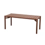 Cane-line - Bliss Table basse / banc, desert red