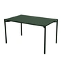 Cane-line - Bliss Table de salle à manger, 133 x 81 cm, vert foncé