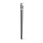 TipToe - Pied de table et de bureau H 75 cm, CORE, acier inoxydable