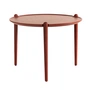 Design House Stockholm - Aria Table d'appoint high, Ø 60 x 46 cm, rouge