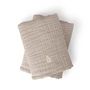 Sebra - Matelas à langer en mousseline 6 plis, beige (lot de 2)