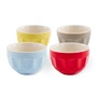 POLSPOTTEN - Tasses Polygon, set de 4, cappuccino