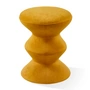 POLSPOTTEN - Zig Zag Tabouret, Soft, jaune