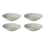 Broste Copenhagen - Assiettes creuses « Grød », Ø 22 x H 5 cm, couleur sable (lot de 4)