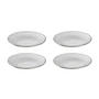 Broste Copenhagen - Assiettes à dessert « Nordic Sand », Ø 20 x H 2,2 cm (lot de 4)