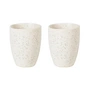 Broste Copenhagen - Tasses « Nordic Vanilla », 25 cl (lot de 2)