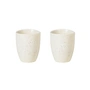 Broste Copenhagen - Tasses à expresso « Nordic Vanilla », 10 cl (lot de 2)