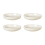 Broste Copenhagen - Bol « Nordic Vanilla », Ø 22,5 x H 4,8 cm (lot de 4)
