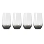 Broste Copenhagen - Verre à boire « Smoke », 550 ml, gris (lot de 4)