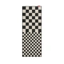 Fatboy - Carpretty Tapis d'extérieur, Catwalk, Square affair, 80 x 200 cm, crème / anthracite