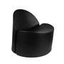 Zuiver - Lounge Chair Bloom, noir