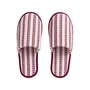 HAY - Chaussons « Waffle », rayures rose vif