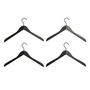 HAY - Cintres « Smooth » slim, noirs (lot de 4)
