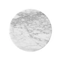 & Tradition - Wire VP11 Plateau de table, Ø 38 cm, marbre blanc (Bianco Carrara)