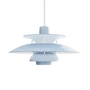 Louis Poulsen - PH 5 320 Opal Suspension, opal bleu pâle
