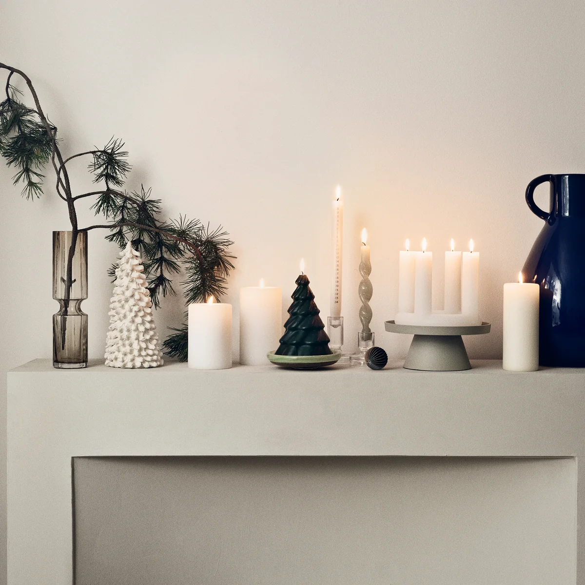 Les bougies Twist de Broste Copenhagen