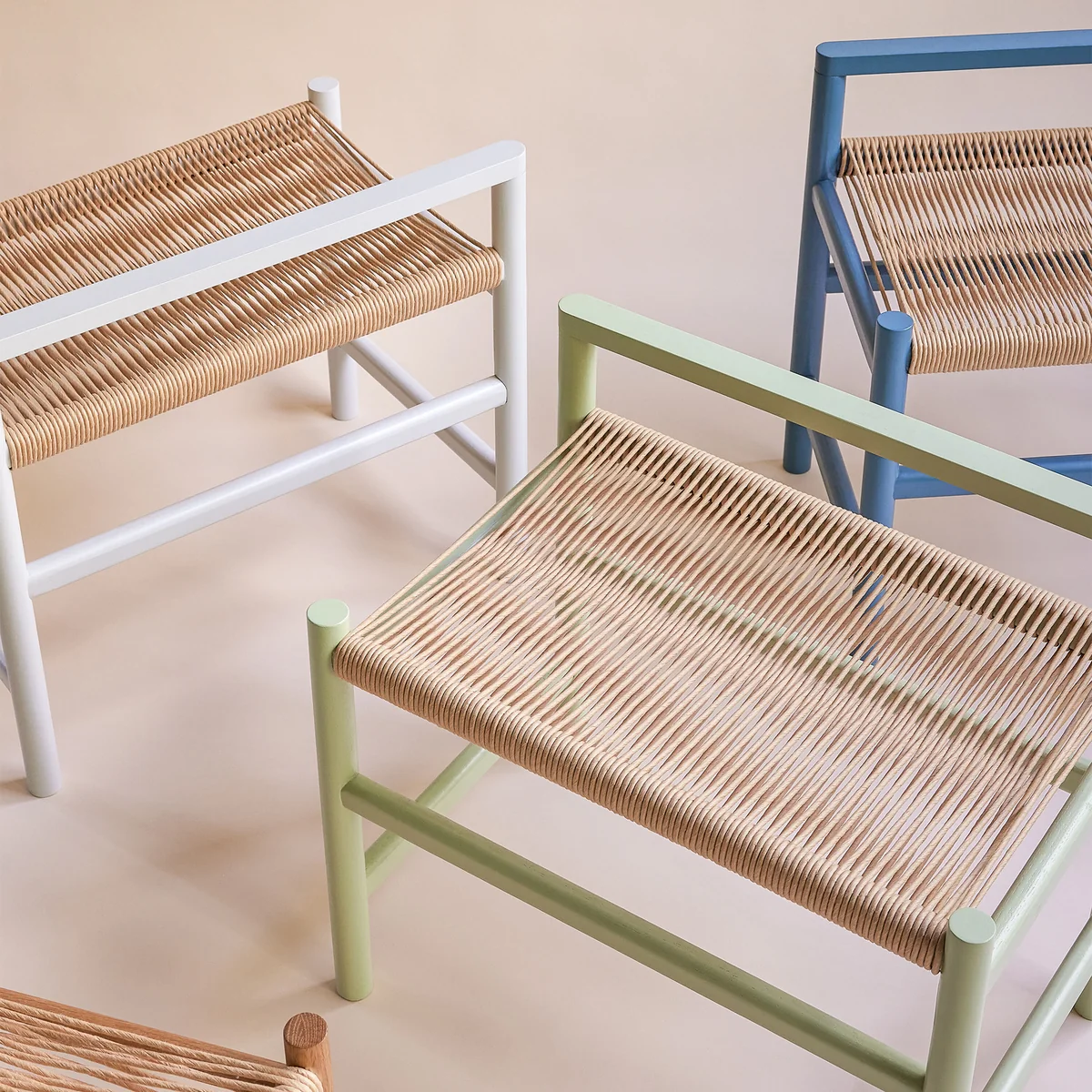 Hübsch Interior - Heritage Banc, S 60 cm, groupe