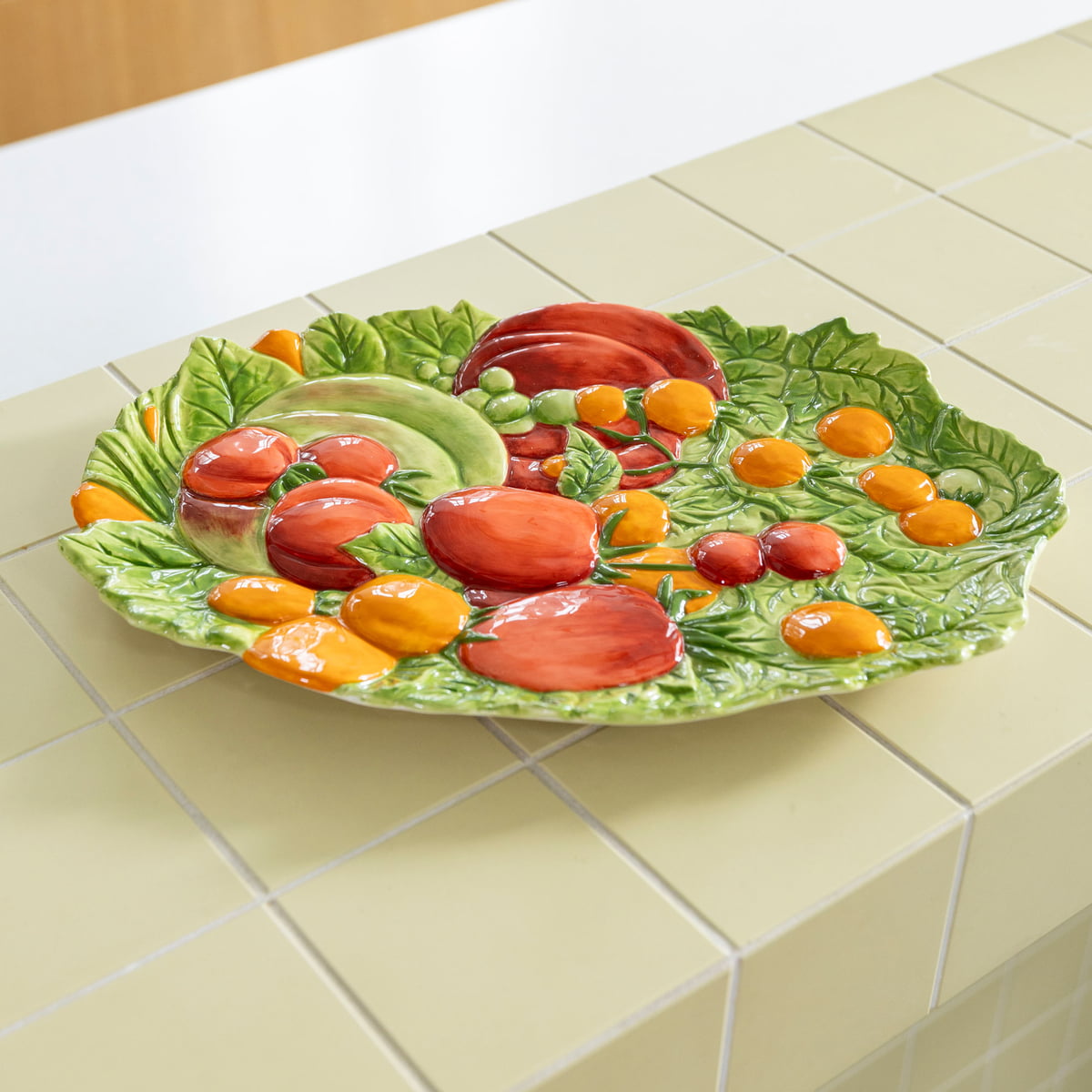 Legume plat de service de & klevering