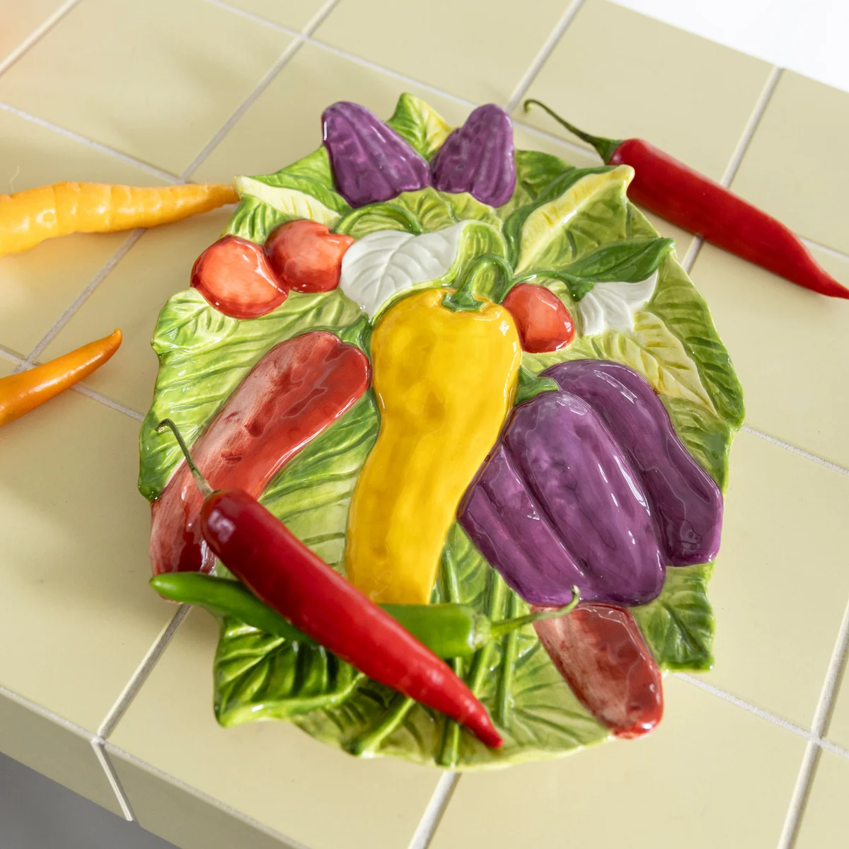 Legume plat de service de & klevering