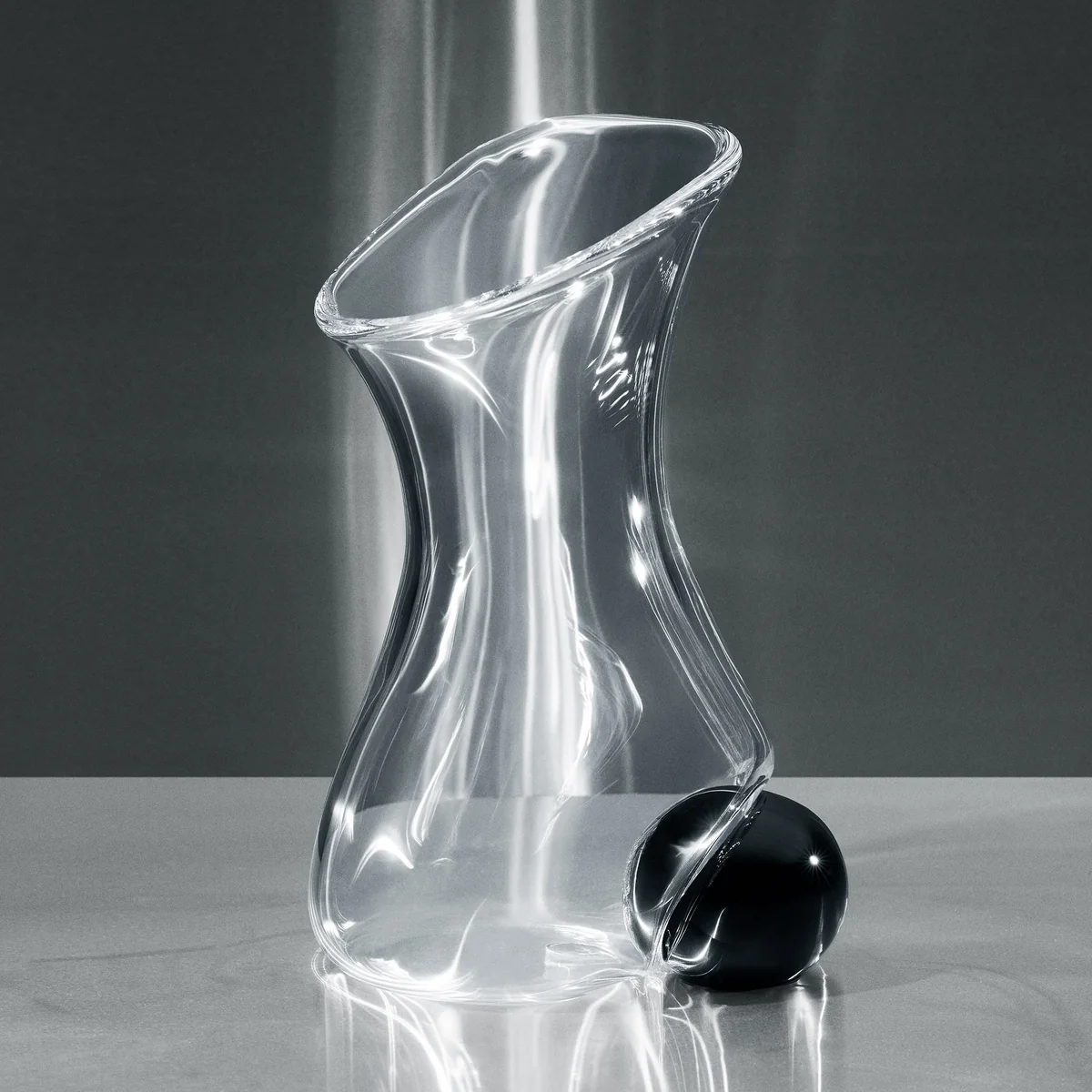 Holmegaard - Silhouette Vase H 36 cm, clair