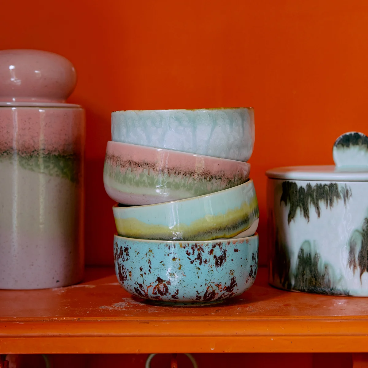 HKliving - 70's Coupe à dessert, Ø 12,5 cm