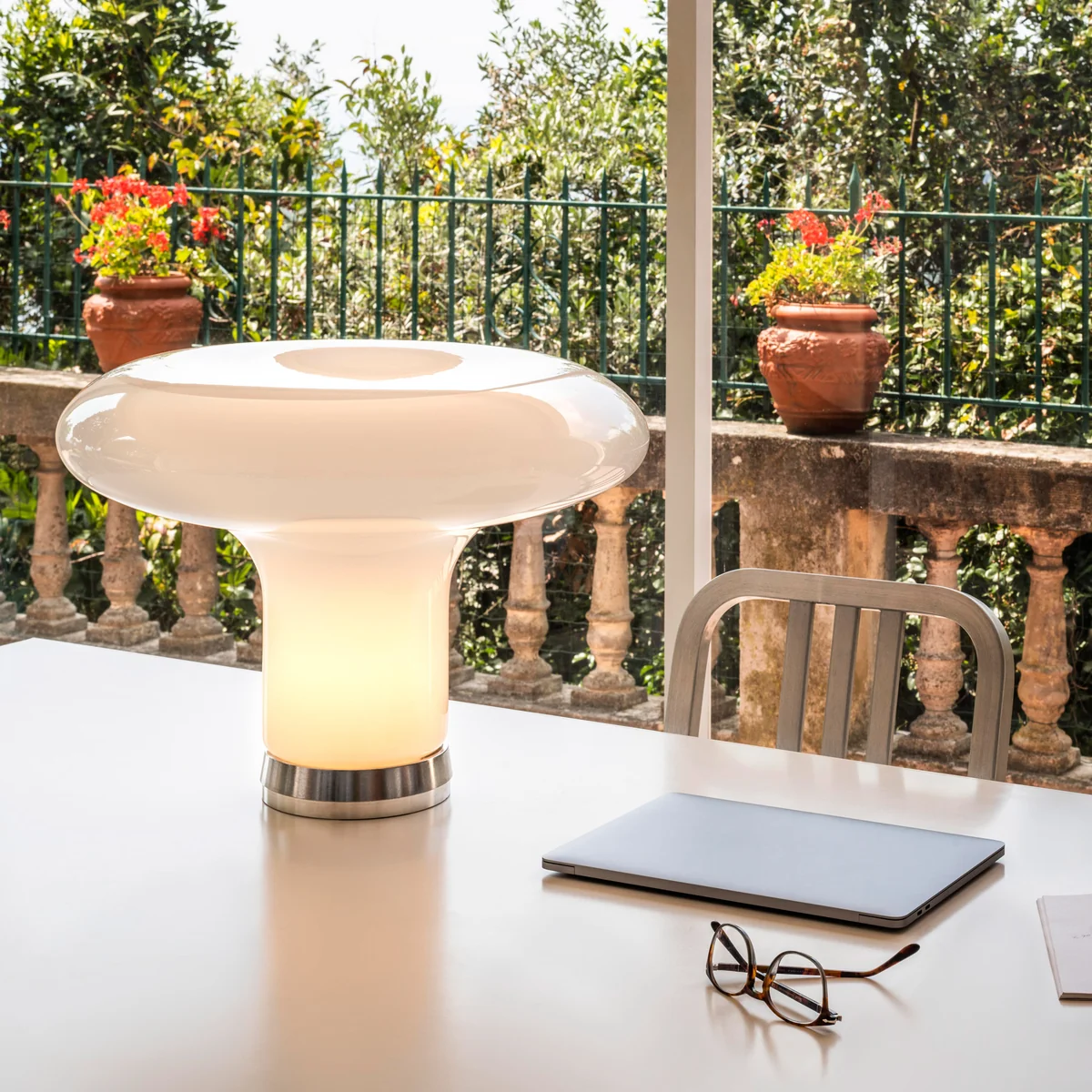 Artemide - Lesbo lampe de table, blanc