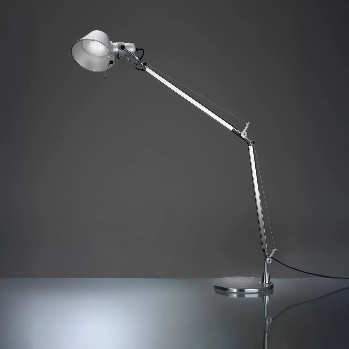 Artemide - Tolomeo Tavolo Lampe de bureau LED, alu argenté