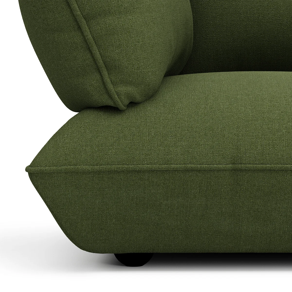 Fatboy - Sumo Module d'angle, leaf green (Bouclé)